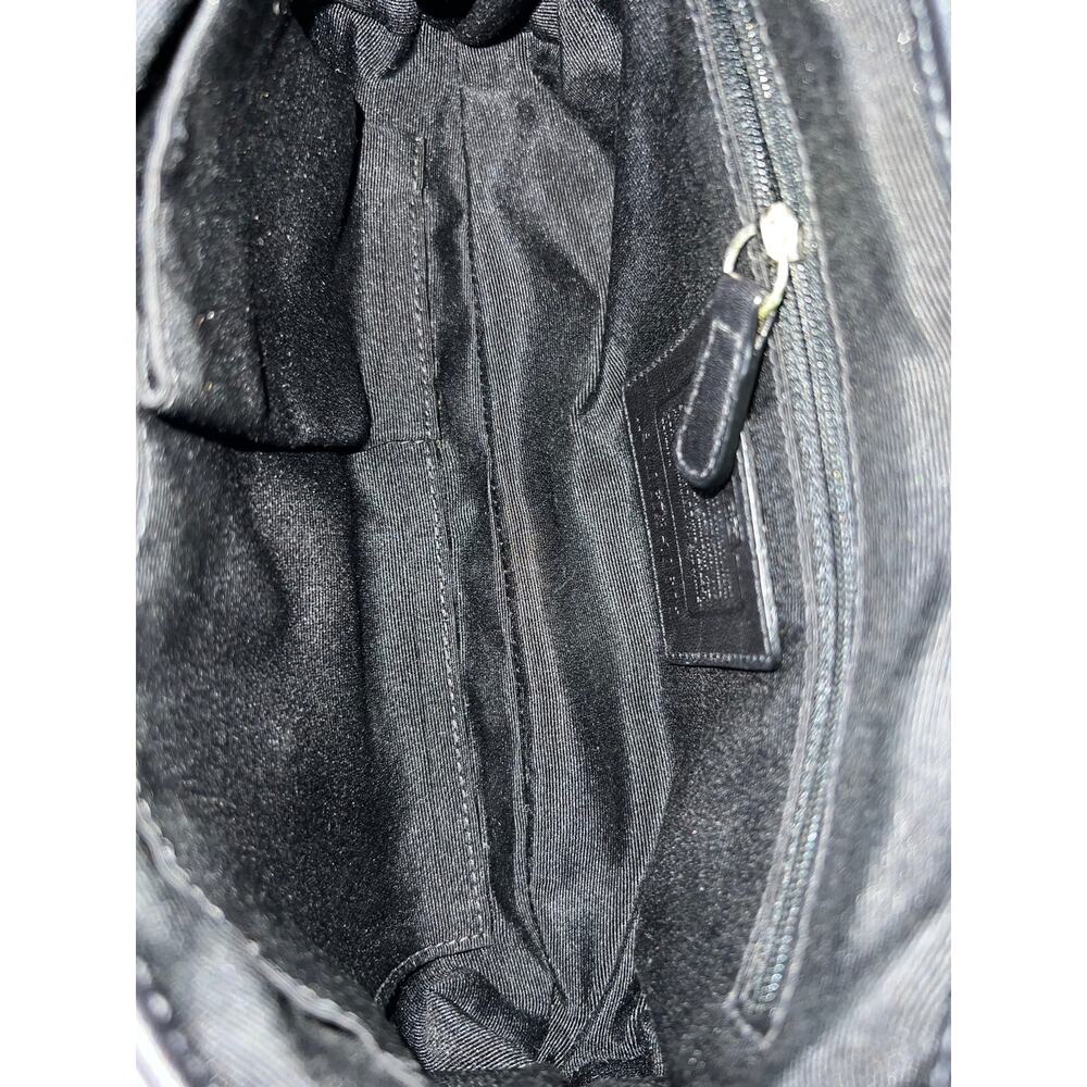 Vintage Coach Small Soho Black Signature shoulder bag 10602 - Picture 15 of 16
